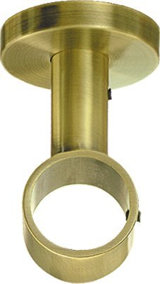 chyc Support Plafond pour Tringle en Acier D28 - Bronze