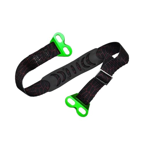 Cinto de resgate for assento de motocicleta universal C1, correia de elevação traseira, estilingue de tração compatível com motos de cruz e de enduro(verde)