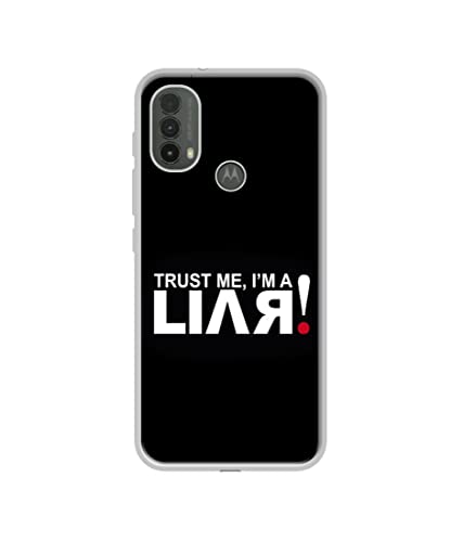 Image of Trust Me Funny Quote Design Printed Silicon Soft TPU Back Case Cover for Motorola Moto E30 4G / E40 4G