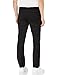 Perry Ellis Men's Very Slim Solid Dress Pant, with Non-iron Fabric, Stretch Pants for Men, Black, 34W x 32L
