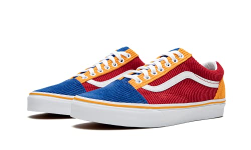 vans orange blue