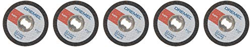 Dremel EZ476 1 1/2-Inch EZ Lock Rotary Tool Cut-Off Wheels For Plastic - 5 pack