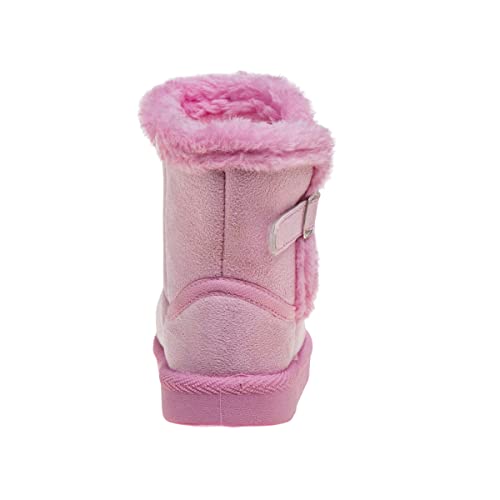 Josmo Girl's Warm Faux Fur Ankle Snow Winter Kids Boots3