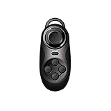 Controlador de teléfono móvil remoto multifunción, gamepad Bluetooth V4.0 compatible con MID, TV box, PC, gamepad, mouse inalámbrico, etc., compatible con iOS/Android/PC.