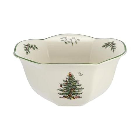 Spode Christmas Tree Nut Bowl Cover