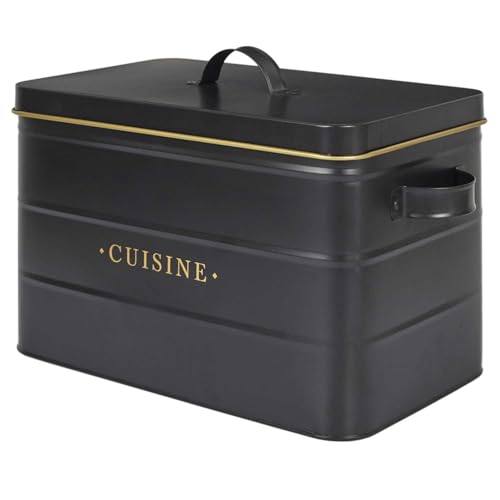 COOK CONCEPT - BT6819, Boîte en métal élégante pour Cuisine, Conçue pour Conserver Aliments secs, Design hermétique, Durable et Facile d'entretien,...
