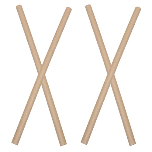 BELLIFFY 4pcs Kraft Paper Tube for DIY Cardboard Roll Round Paper Tubes for Art and Craft Projects