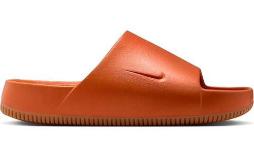 Nike Calm Men's Slides (Campfire Orange/Gum Medium Brown/Campfire Orange)4