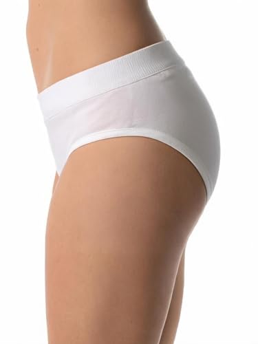 Image of Balanced Tech Moisture Wicking Underwear for Women, Seamless Workout Hipster Brief Bikini Panties