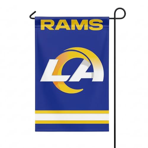 Party Animal NFL Team Premium Garden Flag Nylon Los Angeles Rams