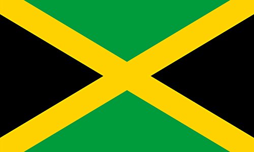 Jamaica Nationale Polyester Vlag (5 x 3 Voet)