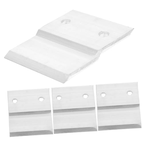 Image of 2pairs Heavy Duty French Cleat Hangers for Wall Aluminum Mounting Brackets for Pictures Frames