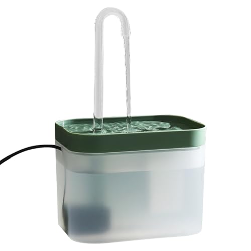 Noxtioanip Fontaine a Eau Chat, 1,5L Distributeur Eau Chat avec Forme de Robinet, Pompe à Eau avec...