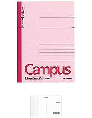 コクヨ キャンパスノート3号(A5)A罫40枚 ノ-104A 【まとめ買い 10 冊 】 + 画材屋ドットコム ポストカードA