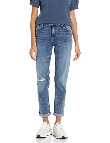 HUDSON Women's Lana Mid-Rise Slim Boyfriend Jean