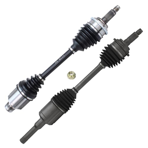 Image of Detroit Axle - 2.5L 2pc Front CV Axles for 2010-2012 Ford Fusion