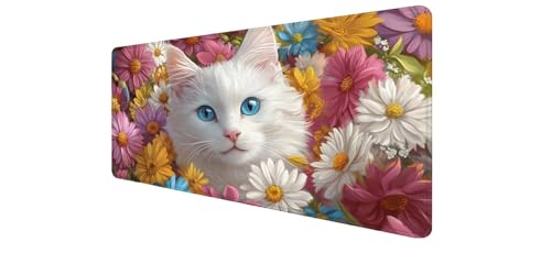Mouse pad grande gaming de 900x400x3 mm para escritorios de PC y oficina