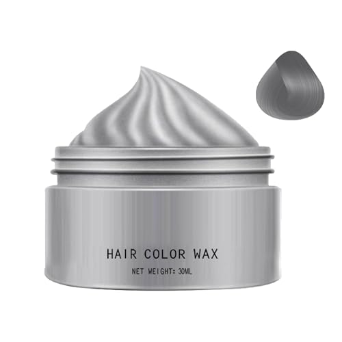 Cera de color de cabello temporal - Tinte de cera de cabello de color temporal, cera de pintura de cabello de para mujeres, adultos, todas las edades, amigos, esteticista, peluquería