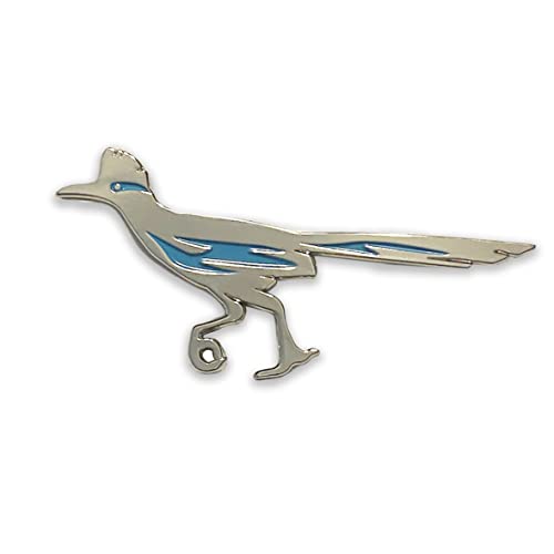 Imán decorativo metálico road runner para refrigerador miniatura 1