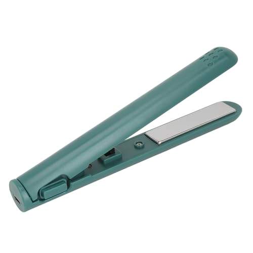 Plancha para cabello portátil color verde miniatura 4