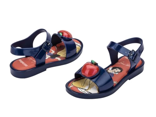 mini melissa Mar Girls Sandals - Bubble Jelly Sandal, Summer Sandals for Girls, Adjustable Ankle Strap, Kids Jelly Shoes4