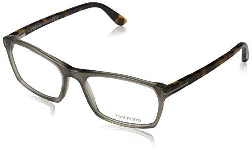 Tom Ford Men’s FT5295 Optical Frames, Grey (Grigio/Altro), 56