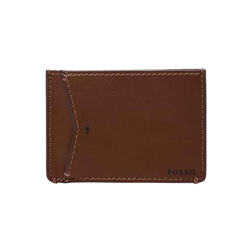 ארנק בסטייל: Fossil Men's Joshua Vegan Wallet