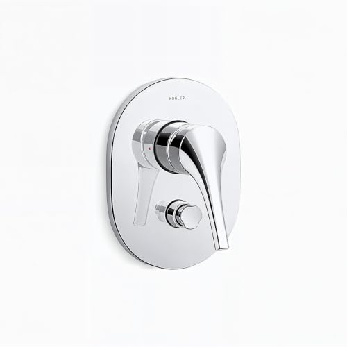 Image of Kohler Vive Aquaturbo 235 Recessed Bath & Shower Trim (Chrome Finish)