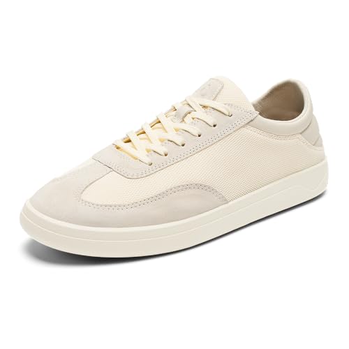 OLUKAI Punini Men's Everyday Sneaker, Classic Lace-Up Design & Countoured Footbed, Comfort Fit & Wet Grip Rubber Soles, Durable & Supportive