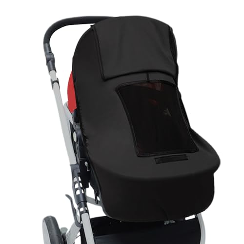 Pare- pour poussette | Housse de pluie pour trotteur bébé - Capuchon de protection UV pour un usage