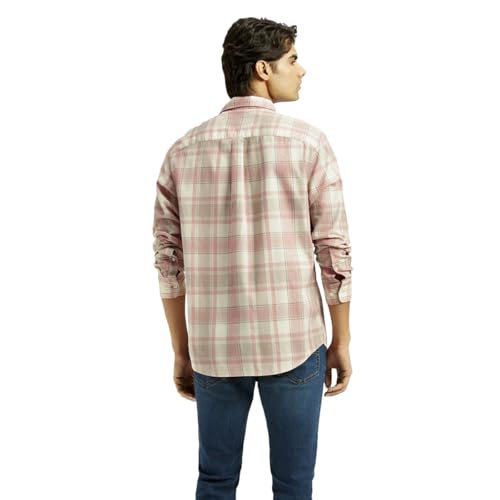 Levi's Men's Slim Fit Shirt (32907-0535_Rose - Image 2 thumbnail