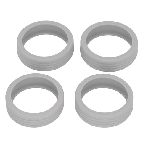 Generic Coprini per Trappola per Bagagli, Protezione per Valigie Resistenti Al Silicone da 8pc in Silicone (GREY)