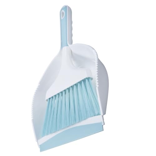 BETOOKY Juego de Escoba y Recogedor Mini Adecuado para Trabajo de Limpieza sin Rayones para Limpieza Detallada Material PP y Silicona de Escritorio y Ordenador