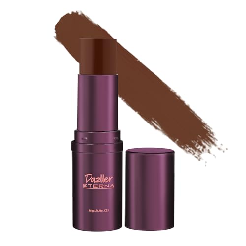 Dazller Eterna Majestique Matte Foundation Stick, Featherlight, Full Coverage, Waterproof, with SPF, 8g – Contour