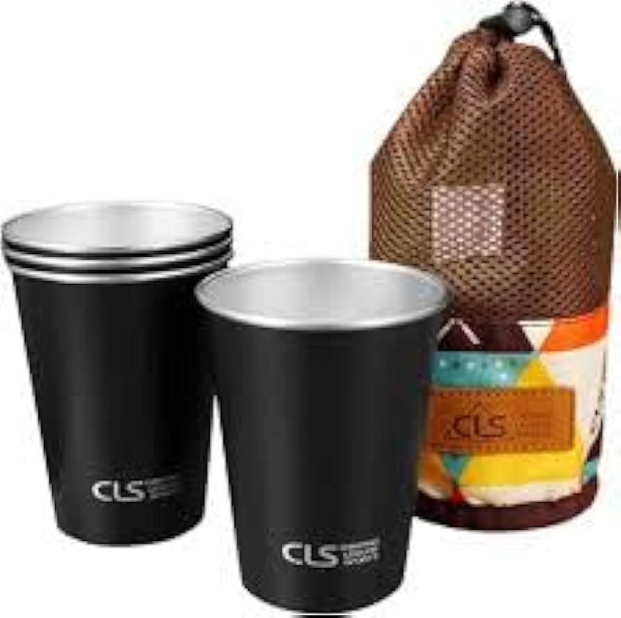 Amazon.co.jp: CHANODUG OUTDOOR 350mlステンレススタッキング