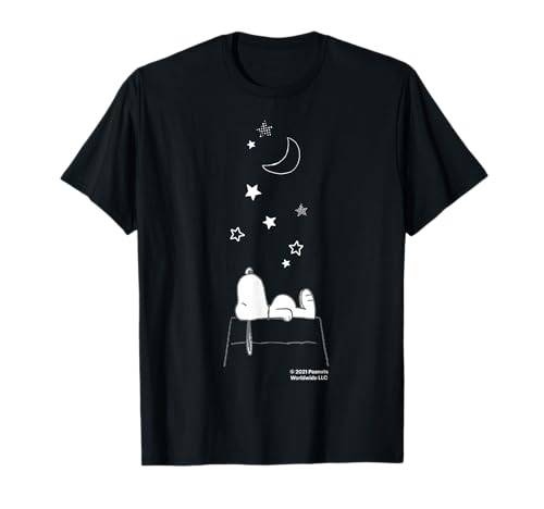 Peanuts - Snoopy Cielo estrellado Camiseta