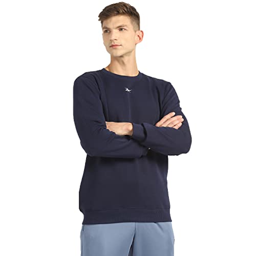 Image of Reebok Men's Cotton Round Neck Sweatshirt