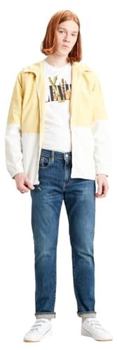 Levi's 502 Taper Jeans Erkek Jean Pantolon, Dark Indigo…