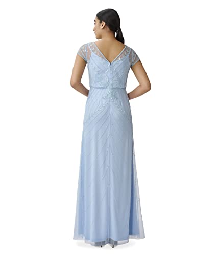 Image of Adrianna Papell Women's Beaded Long Gown