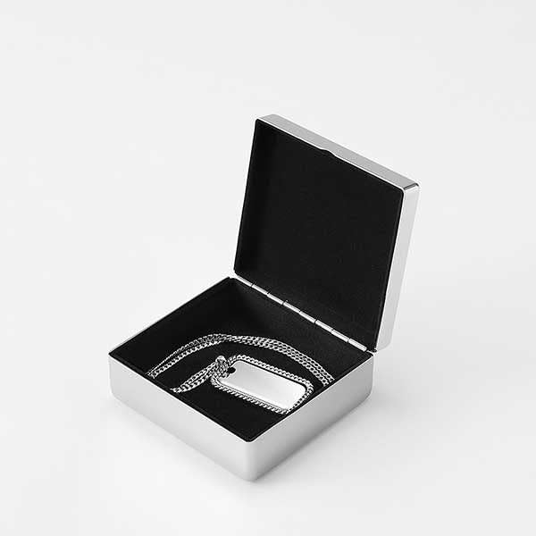 Amazon.com: THINGS REMEMBERED Engraved Silver and Gunmetal Keepsake Box  (Free Customization) : Clothing, Shoes & Jewelry