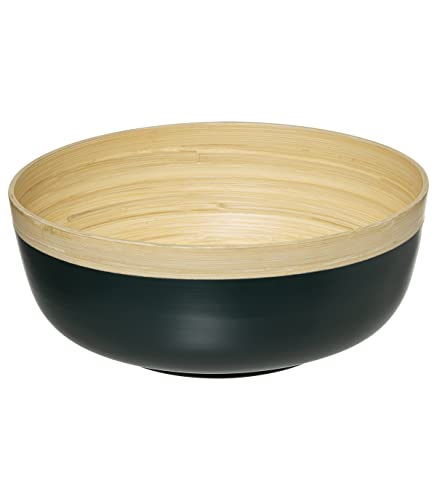 Five - Saladier en Bambou D 30 cm Bleu pétrole Cover