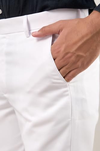 Image of VX9 Men's Formal Trousers, Smart Office & Business Wear, Classic Fit