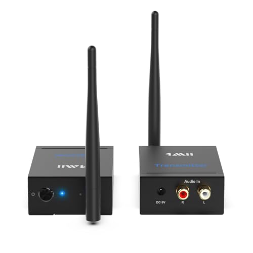 1Mii 2.4Ghz Wireless Audio Transmitter Receiver for TV,...