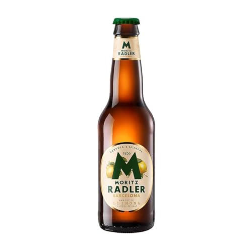 Cerveza Caja de 12 unidades Moritz Radler Botellín Tercio 33 cl