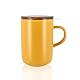 OGO LIVING 7912030 Juliet Kaffee, Tee, Schokolade & Zubehör, Edelstahl 18/891, gelb