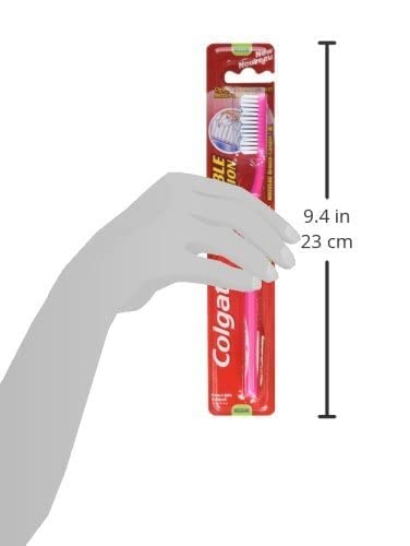 Colgate Double Action Toothbrush - Medium (Pack of 12)