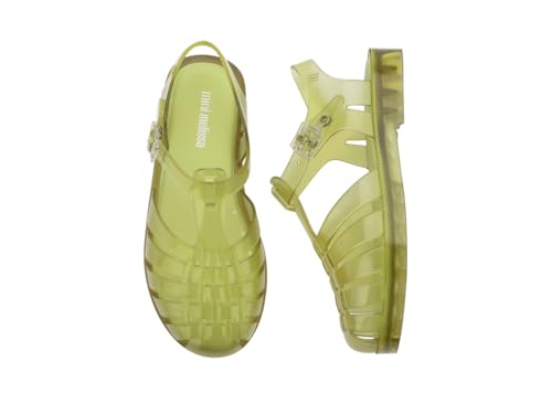 Image of mini melissa Possession Jelly Fisherman Sandal for Toddler and Kids | Iconic Fisherman Jelly Sandal for Toddlers & Girls, Adjustable Buckle, Waterproof, Bubblegum Scent, Play & Dress Shoes