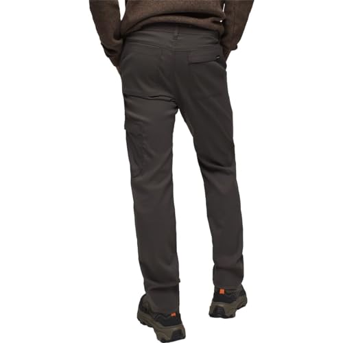 prAna Stretch Zion Slim Straight Pant - Men's, Dark Iron, 40x302