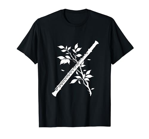 Flauta Travesera Instrumento Gráfico Viento Madera Orquesta Camiseta