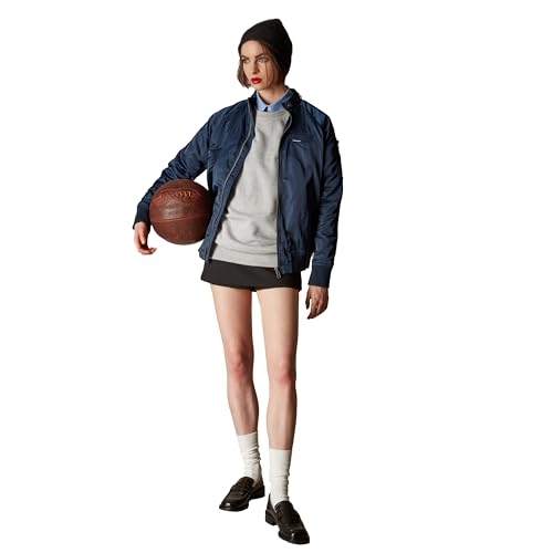 Members Only Women's Satin Bomber Jacket2